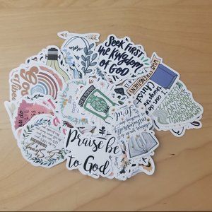 50 Christian Stickers